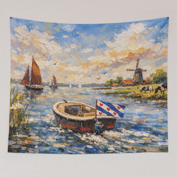 Item preview, The Beauty of the Frisian Lakes, the Netherlands – A Beautiful place in Europe. designed and sold by GalleryKauffeld.