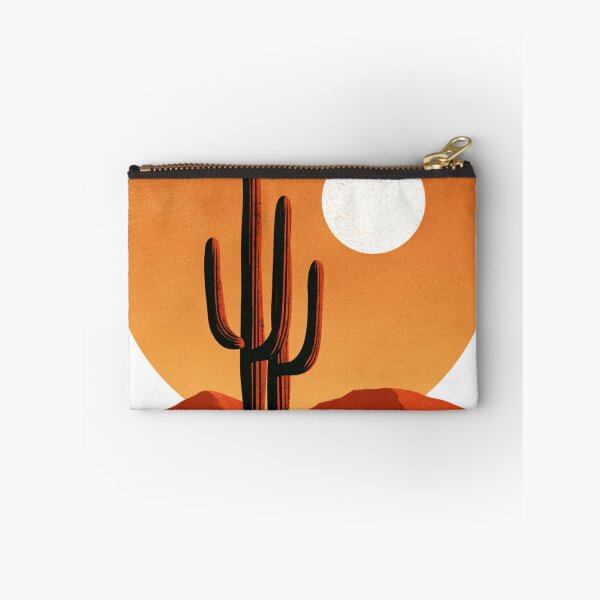 Item preview, Minimalist Desert Landscape Saguaro Cactus Moon designed and sold by TrendyGalaxy.