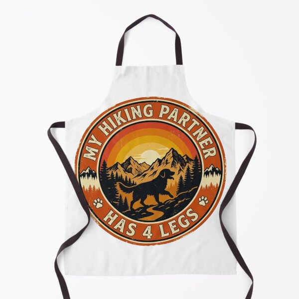 Item preview, My Hiking Partner Has 4 Legs Vintage Outdoor Dog Adventure designed and sold by KreatoLab.