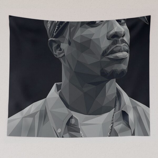Item preview, Tupac Lowpoly Art designed and sold by michaelromsi.
