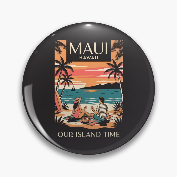 Item preview, Maui Beach Sunset - Island Living Romantic Coastal designed and sold by SplashTastic.