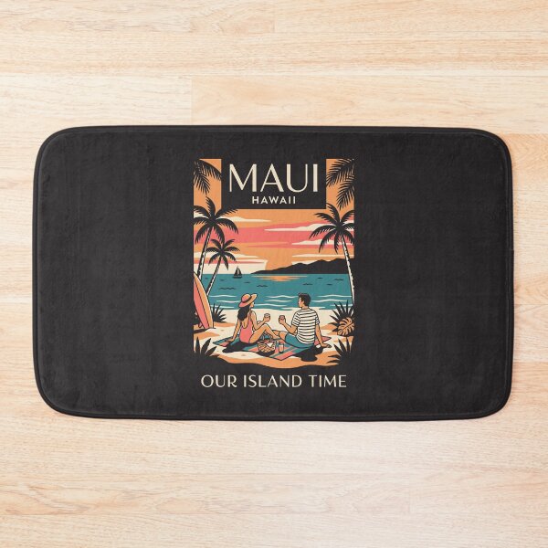 Item preview, Maui Beach Sunset - Island Living Romantic Coastal designed and sold by SplashTastic.
