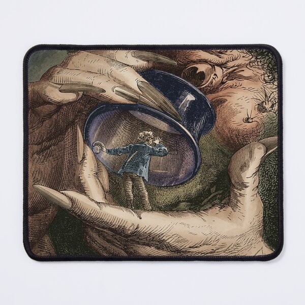 Item preview, Autour de la Lune (Around the Moon) (Color added) designed and sold by The Ravens Ballad.