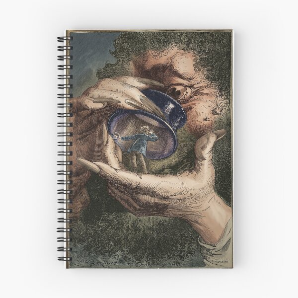 Item preview, Autour de la Lune (Around the Moon) (Color added) designed and sold by The Ravens Ballad.