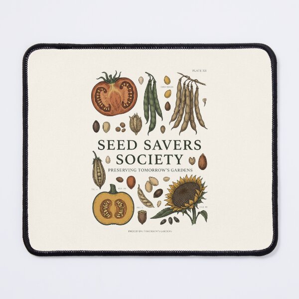 Item preview, Seed Saver Botanical - Gardening Lover Heirloom Plate designed and sold by SplashTastic.