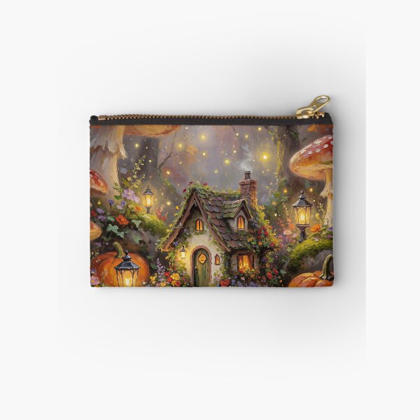 Item preview, Enchanted Autumn Mushroom Cottage Fairycore Forest designed and sold by cr6zym1nd.