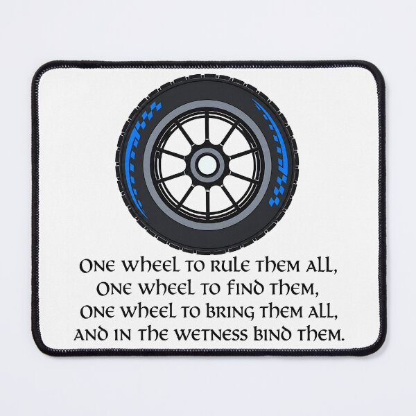 Item preview, One Wheel to Rule Them All designed and sold by PitWallArt.