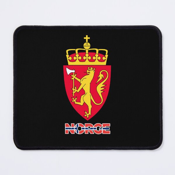 Item preview, Norwegian Royal Coat of Arms - Heraldry design - NORGE - Norwegian flag designed and sold by Heraldry design.