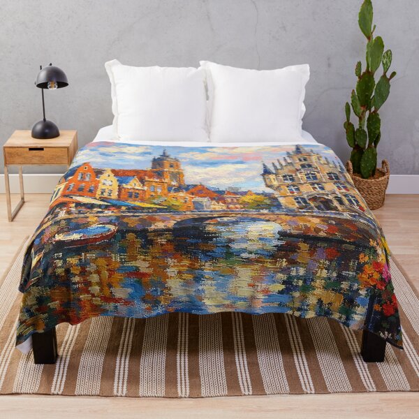 Item preview, Gouda painting, the Netherlands – A Beautiful place in Europe. designed and sold by GalleryKauffeld.