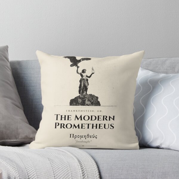 Item preview, The Modern Prometheus — Frankenstein Mary Shelley Greek Mythology Engraving designed and sold by Drunken Authority.