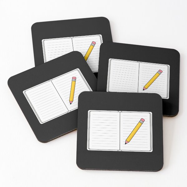 Aperçu de l'œuvre Minimalist Back To School Pencil And Notebook AUG-393 créée et vendue par noberic.