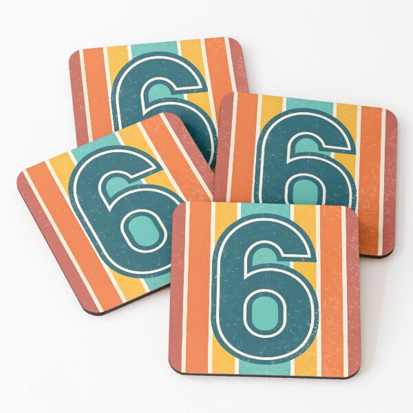 Item preview, Number 6 designed and sold by nimmitrends.