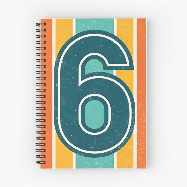 Item preview, Number 6 designed and sold by nimmitrends.