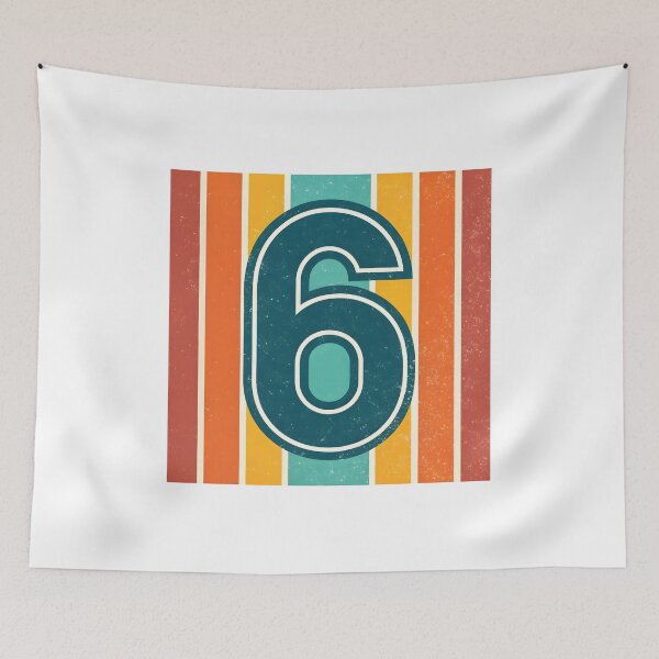 Item preview, Number 6 designed and sold by nimmitrends.