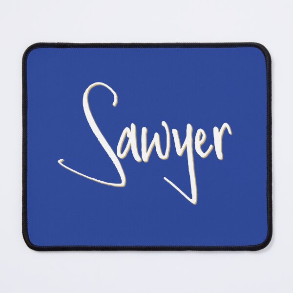 Item preview, SAWYER personalized type design designed and sold by CharlottePlaceArt.