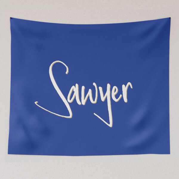 Item preview, SAWYER personalized type design designed and sold by CharlottePlaceArt.