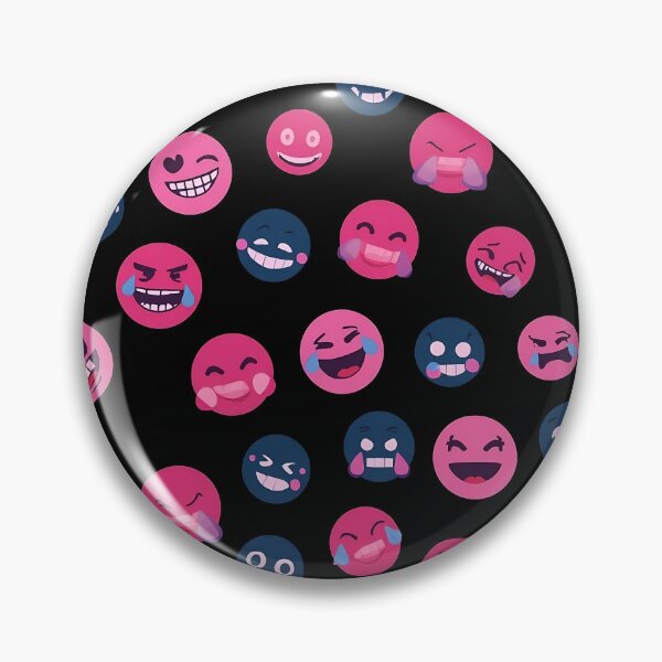 Item preview, Funny Emoji Faces Pattern – Colorful Laughing & Silly Expressions designed and sold by IMuDesigner.