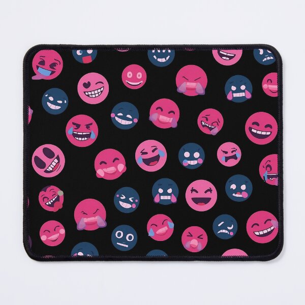 Item preview, Funny Emoji Faces Pattern – Colorful Laughing & Silly Expressions designed and sold by IMuDesigner.