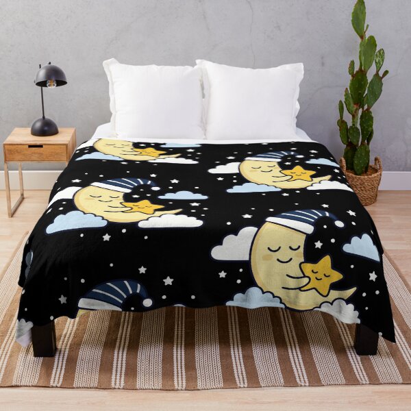 Item preview, Cute Sleepy Moon and Little Star designed and sold by PutroGraph.