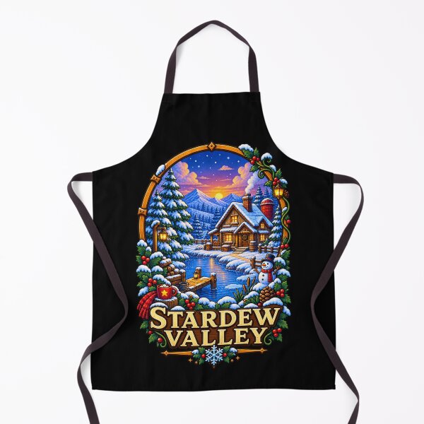 Item preview, Stardew Valley Winter Farm - Cozy Snowy Valley designed and sold by Rosteri.