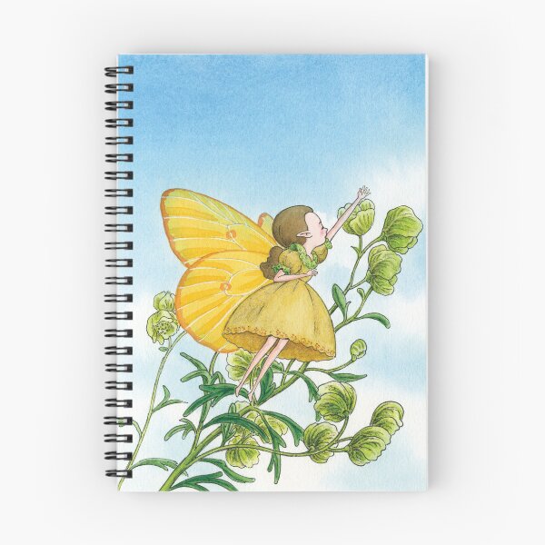 Item preview, July 19th birthday flower Yellow Monkshood Fairy designed and sold by 366birthflower.