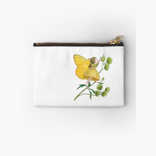 Item preview, July 19th birthday flower Yellow Monkshood Fairy designed and sold by birthflower.
