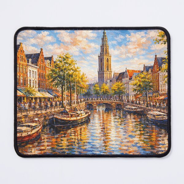 Item preview, A painting of Groningen, the Netherlands – A Beautiful place in Europe. designed and sold by GalleryKauffeld.