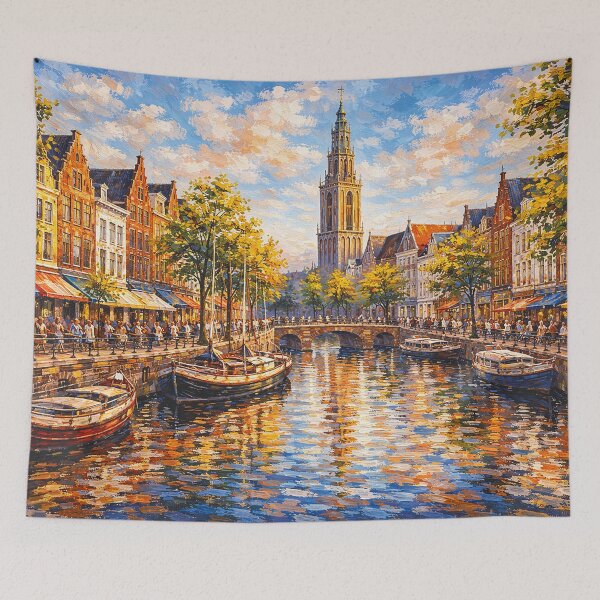 Item preview, A painting of Groningen, the Netherlands – A Beautiful place in Europe. designed and sold by GalleryKauffeld.