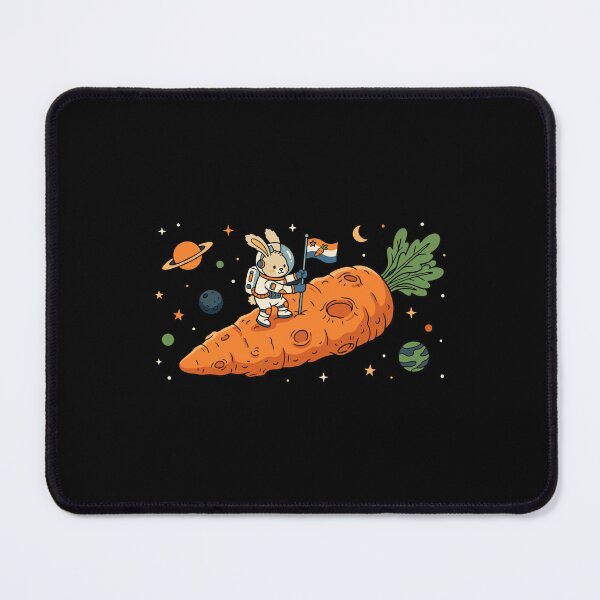 Item preview, Astronaut Bunny on Giant Carrot Asteroid designed and sold by PutroGraph.