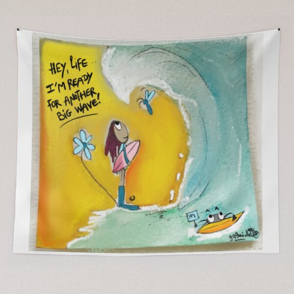 Item preview, Ready for Life’s Hugeeeee Waves  designed and sold by sbolotagomes.
