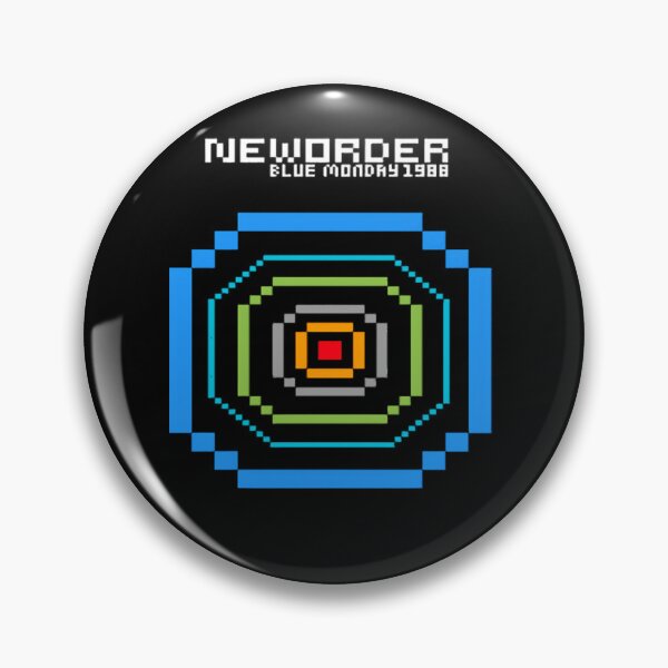 Item preview, Concentric Pixelated Geometric Rings With Digital Font Header designed and sold by lord-graphic.