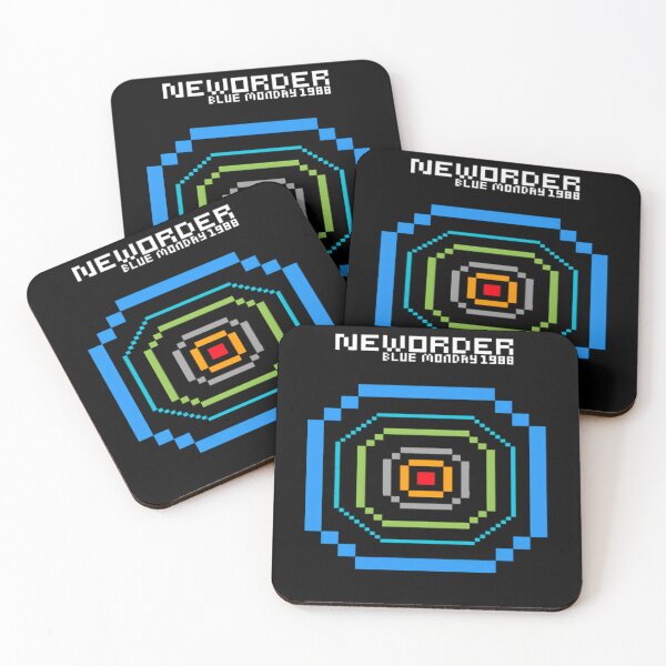 Item preview, Concentric Pixelated Geometric Rings With Digital Font Header designed and sold by lord-graphic.