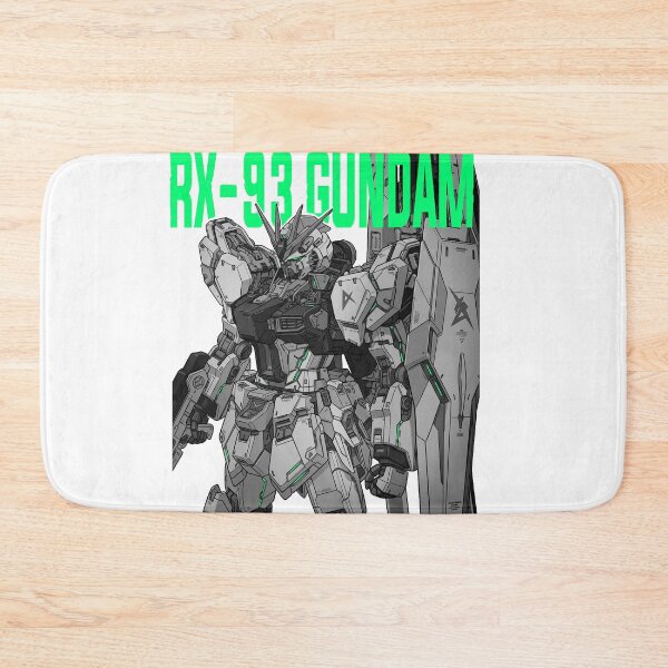 Item preview, BLACK WHITE NEON DESIGN RX-93 ν Gundam VECTOR HUMAN ART illustration HAND DRAW digital art designed and sold by sabartgunpla.