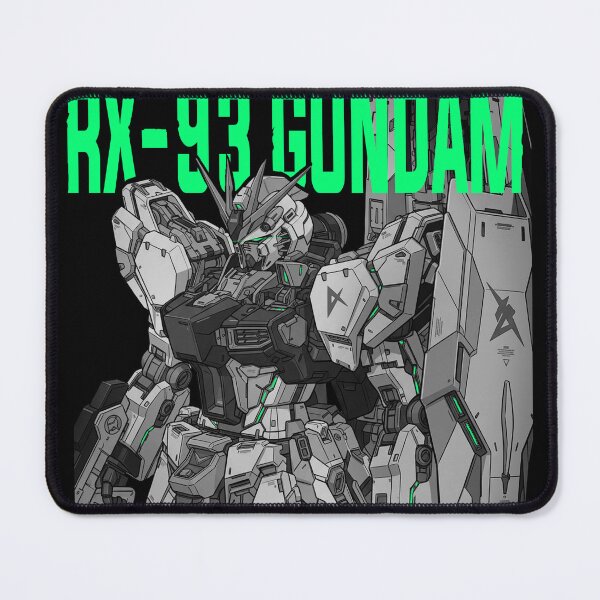 Item preview, BLACK WHITE NEON DESIGN RX-93 ν Gundam VECTOR HUMAN ART illustration HAND DRAW digital art designed and sold by sabartgunpla.