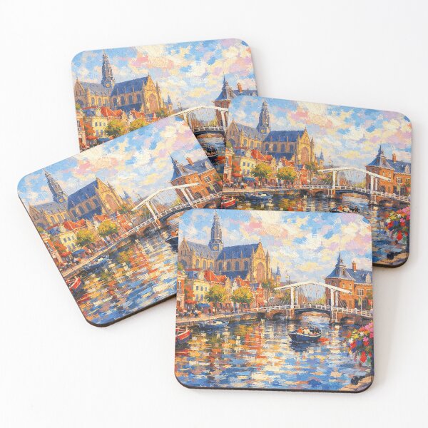 Item preview, A painting of Haarlem, the Netherlands – A Beautiful place in Europe. designed and sold by GalleryKauffeld.