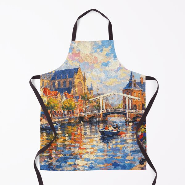 Item preview, A painting of Haarlem, the Netherlands – A Beautiful place in Europe. designed and sold by GalleryKauffeld.