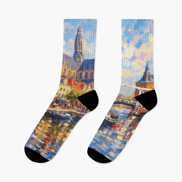 Item preview, A painting of Haarlem, the Netherlands – A Beautiful place in Europe. designed and sold by GalleryKauffeld.