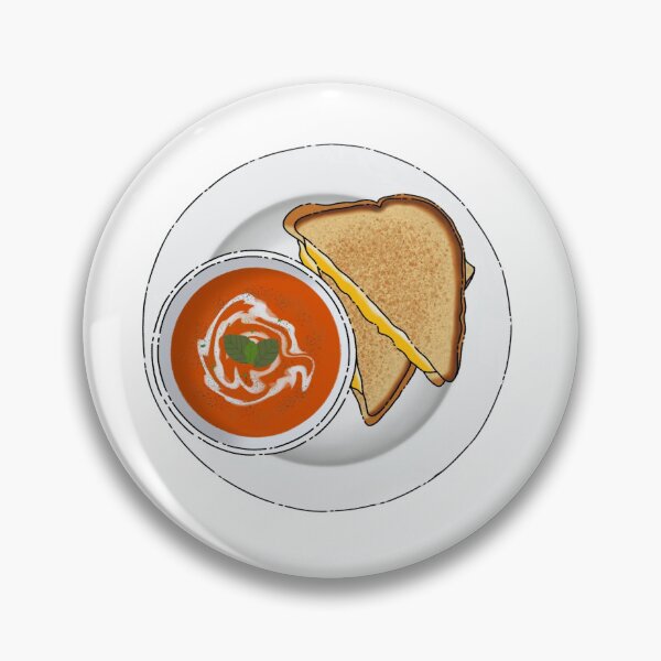 Item preview, Cozy Tomato Soup Sandwich designed and sold by MaviseDreams.