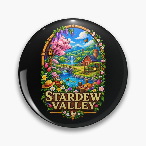 Item preview, Stardew Valley Spring time - Cozy Farm Life designed and sold by Rosteri.