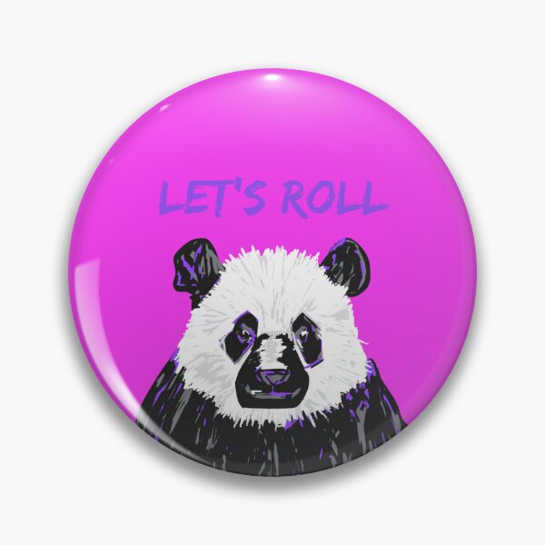 Item preview, Let's roll panda  designed and sold by RatArtwork.