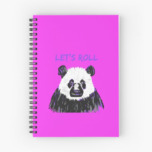 Item preview, Let's roll panda  designed and sold by RatArtwork.