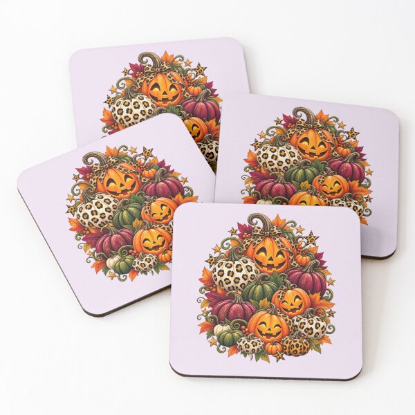 Item preview, Happy Halloween Pumpkin Love – Hand Painted Autumn Artwork designed and sold by annenambiro.