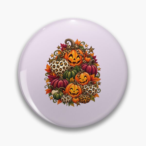 Item preview, Happy Halloween Pumpkin Love – Hand Painted Autumn Artwork designed and sold by annenambiro.