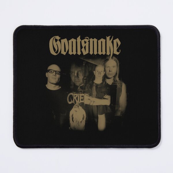 Item preview, Dark Sepia Toned Four Musician Portrait With Goth Metal Lettering designed and sold by SelinIsMe.