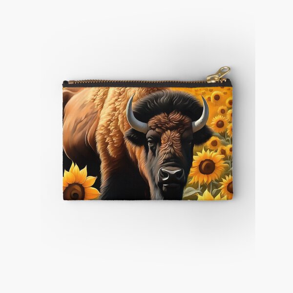Item preview, Kansas Bison On The Range Of Sunflowers designed and sold by taiche.