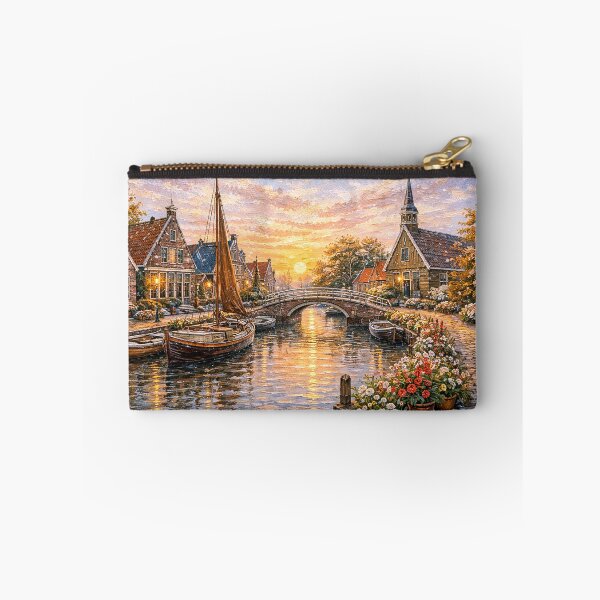 Item preview, A painting of Hindeloopen, the Netherlands – A Beautiful place in Europe. designed and sold by GalleryKauffeld.