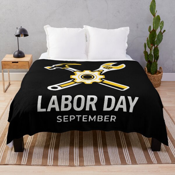 Item preview, Labor Day Minimalist Worker Tools Aesthetic AUG-399 designed and sold by noberic.