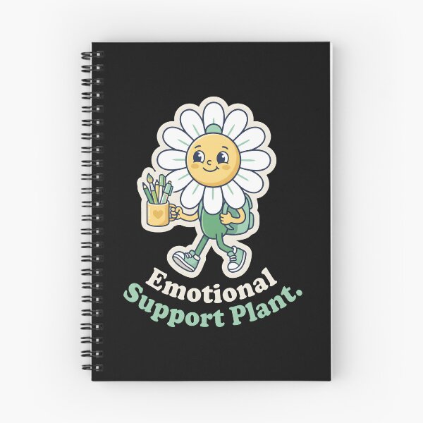 Item preview, Emotional Support Plant - Cute Mascot Desk Humor designed and sold by SplashTastic.