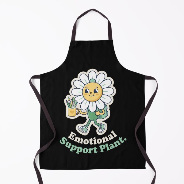 Item preview, Emotional Support Plant - Cute Mascot Desk Humor designed and sold by SplashTastic.