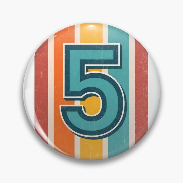 Item preview, Number 5 designed and sold by nimmitrends.
